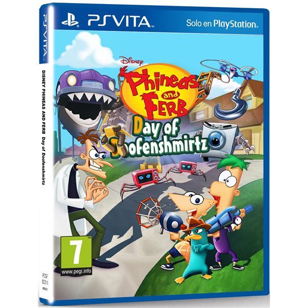 PSVITA PHINEAS Y FERB EL DIA DE DOOFENSHMIRTZ